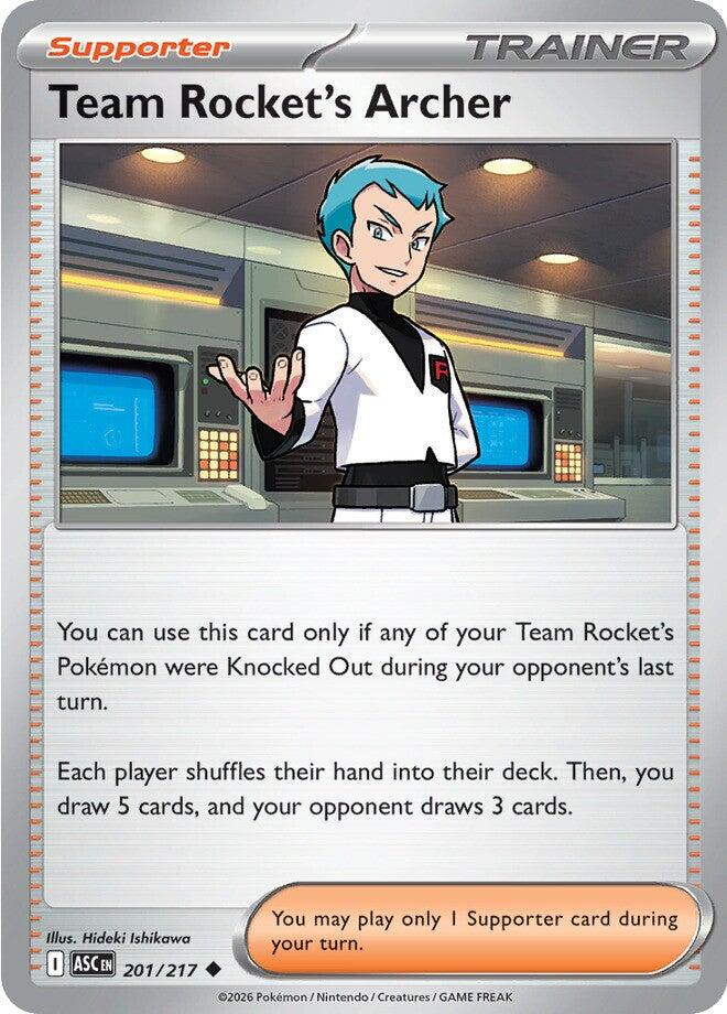 Team Rocket's Archer (201/217) [Mega Evolution: Ascended Heroes] | Card Citadel