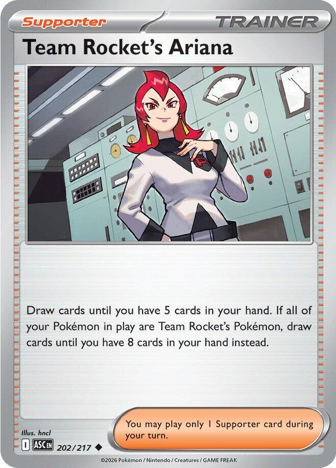Team Rocket's Ariana (202/217) [Mega Evolution: Ascended Heroes] | Card Citadel