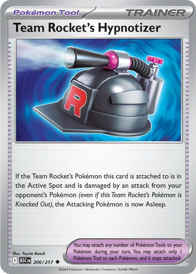 Team Rocket's Hypnotizer (206/217) [Mega Evolution: Ascended Heroes] | Card Citadel
