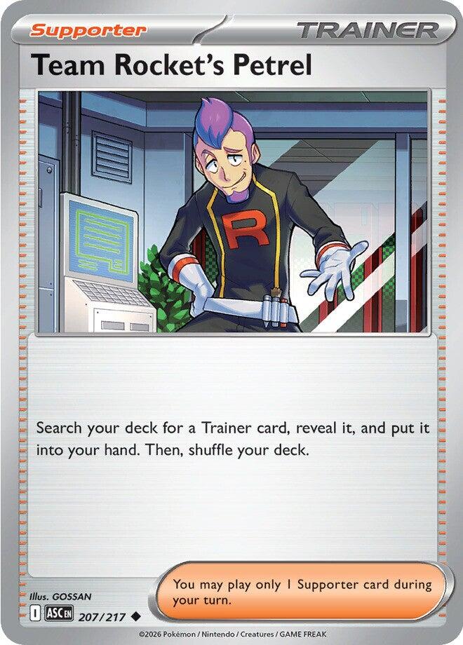 Team Rocket's Petrel (207/217) [Mega Evolution: Ascended Heroes] | Card Citadel