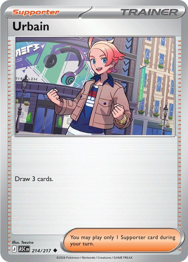 Urbain (214/217) [Mega Evolution: Ascended Heroes] | Card Citadel