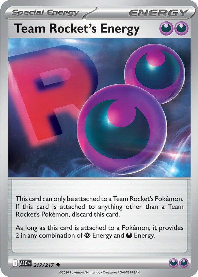 Team Rocket's Energy (217/217) [Mega Evolution: Ascended Heroes] | Card Citadel