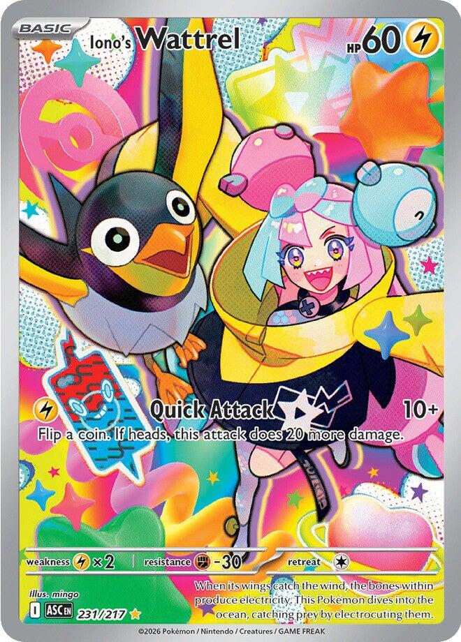 Iono's Wattrel (231/217) [Mega Evolution: Ascended Heroes] | Card Citadel