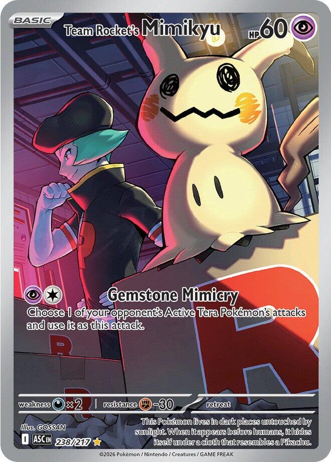 Team Rocket's Mimikyu (238/217) [Mega Evolution: Ascended Heroes] | Card Citadel