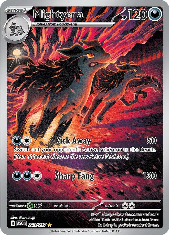 Mightyena (243/217) [Mega Evolution: Ascended Heroes] | Card Citadel