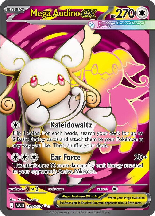 Mega Audino ex (253/217) [Mega Evolution: Ascended Heroes] | Card Citadel