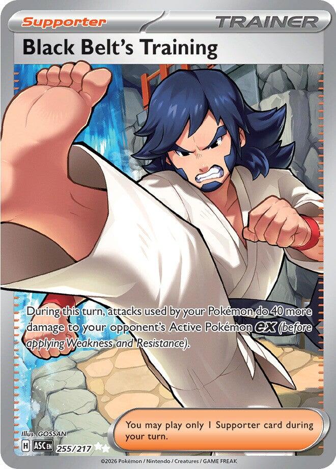 Black Belt's Training (255/217) [Mega Evolution: Ascended Heroes] | Card Citadel