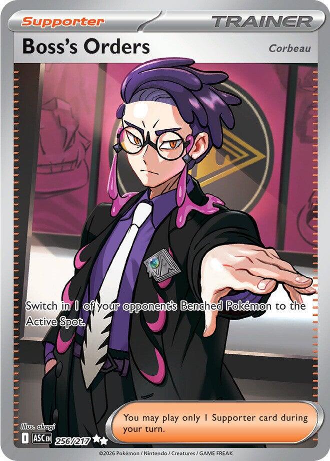 Boss's Orders [Corbeau] - 256/217 [Mega Evolution: Ascended Heroes] | Card Citadel