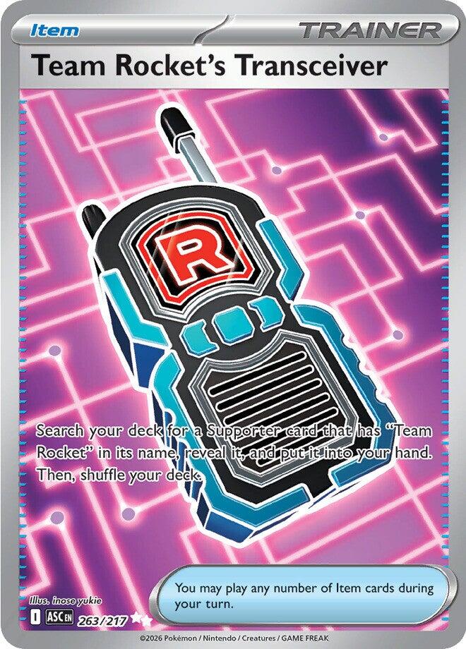 Team Rocket's Transceiver (263/217) [Mega Evolution: Ascended Heroes] | Card Citadel