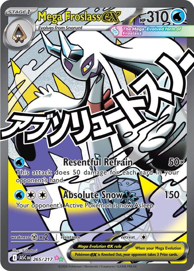 Mega Froslass ex (265/217) [Mega Evolution: Ascended Heroes] | Card Citadel