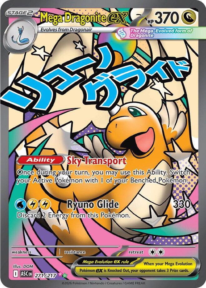 Mega Dragonite ex (271/217) [Mega Evolution: Ascended Heroes] | Card Citadel