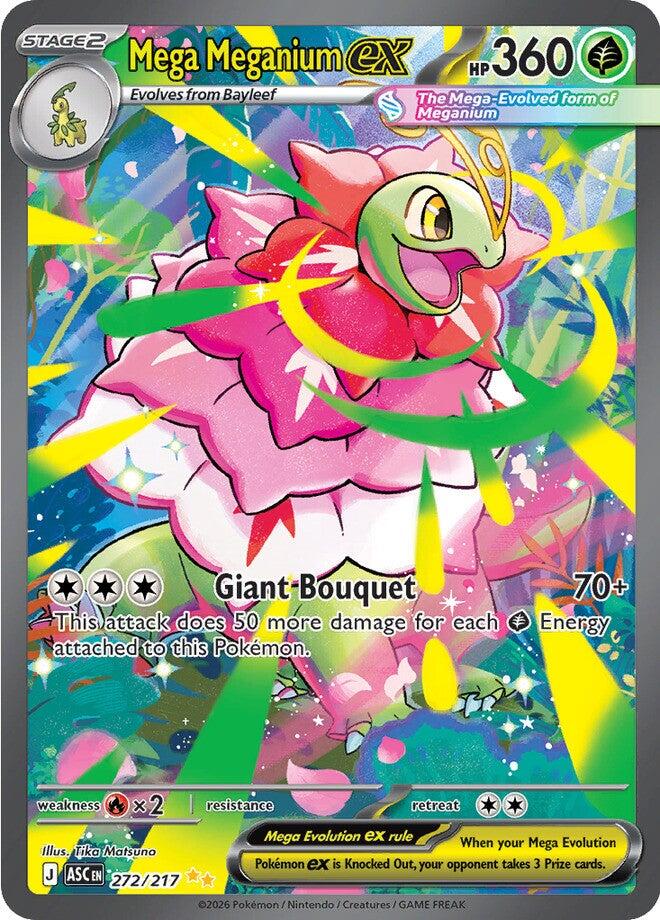 Mega Meganium ex (272/217) [Mega Evolution: Ascended Heroes] | Card Citadel