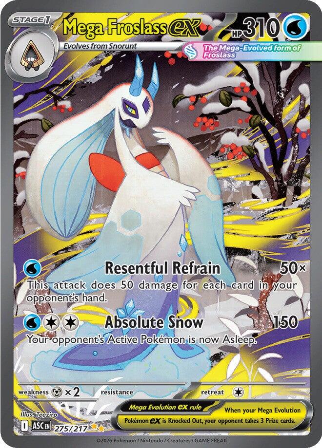Mega Froslass ex (275/217) [Mega Evolution: Ascended Heroes] | Card Citadel