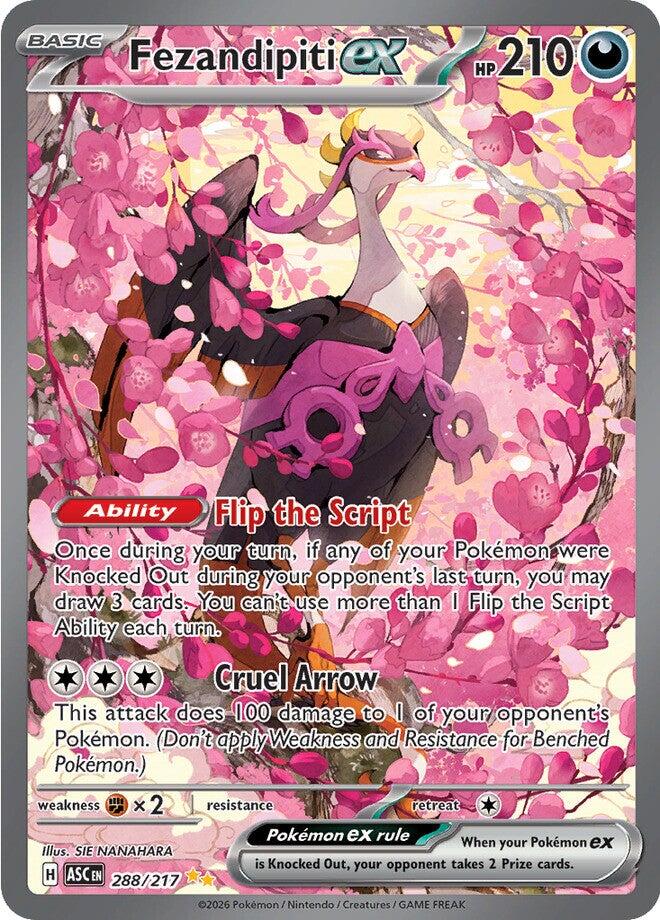 Fezandipiti ex (288/217) [Mega Evolution: Ascended Heroes] | Card Citadel