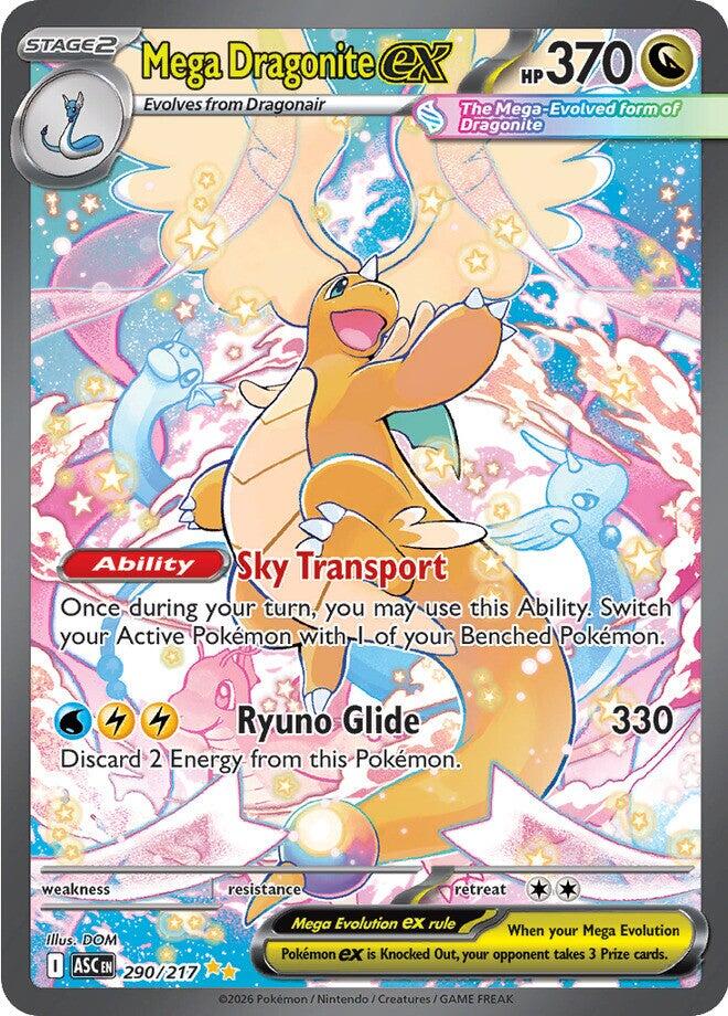 Mega Dragonite ex (290/217) [Mega Evolution: Ascended Heroes] | Card Citadel