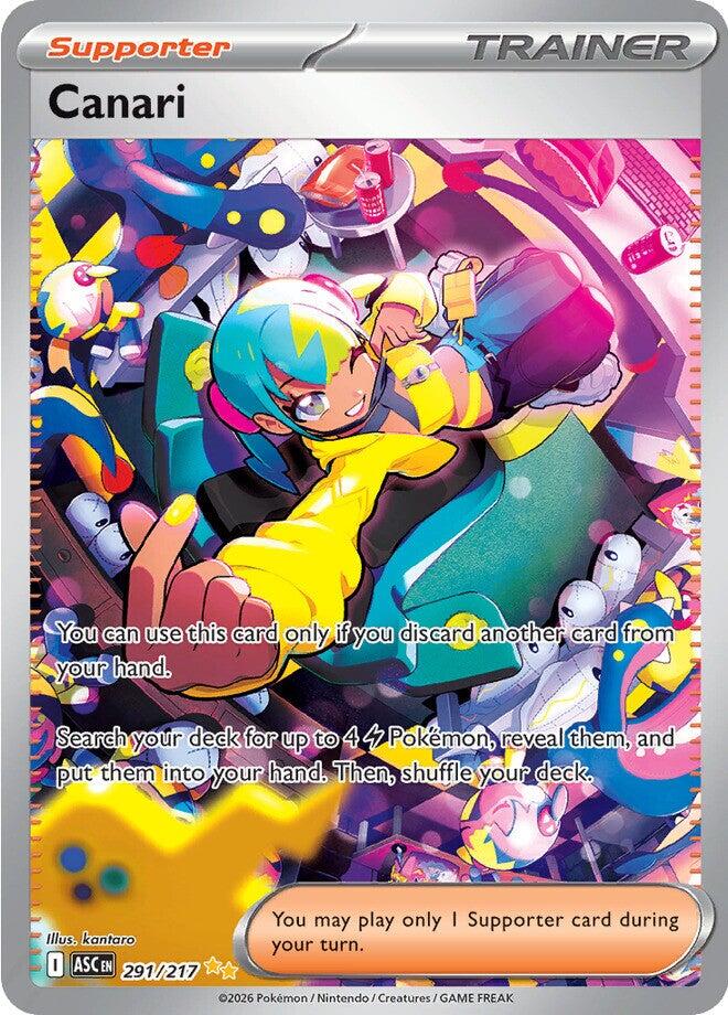 Canari (291/217) [Mega Evolution: Ascended Heroes] | Card Citadel