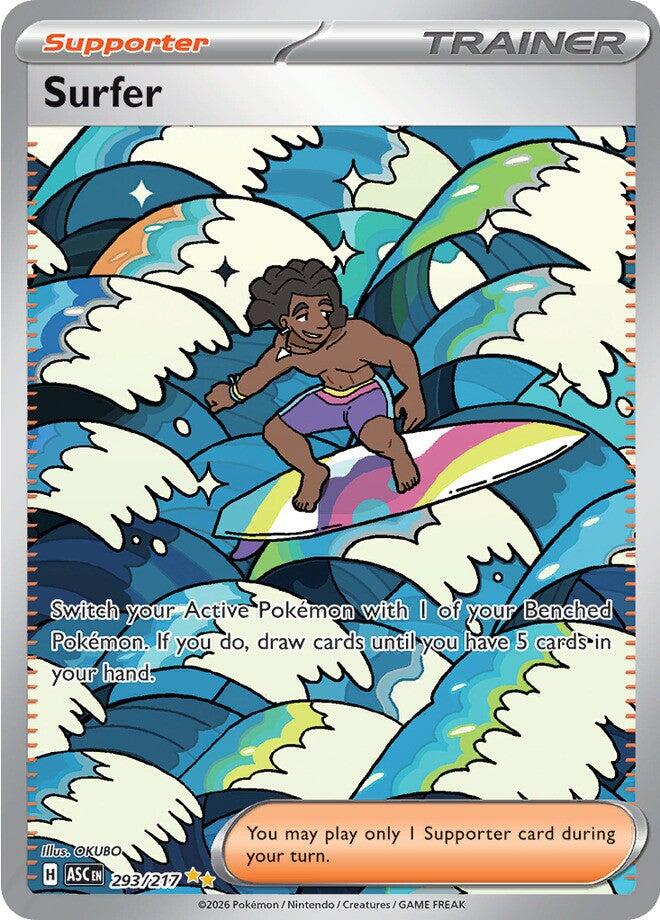 Surfer (293/217) [Mega Evolution: Ascended Heroes] | Card Citadel