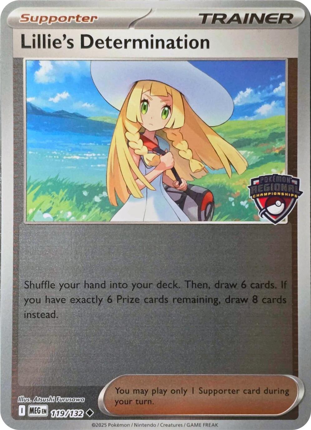 Lillie's Determination (119/132) (Regional Championships) [League & Championship Cards] | Card Citadel