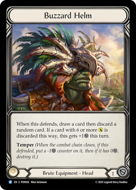 Buzzard Helm [PEN002] (Compendium of Rathe) | Card Citadel