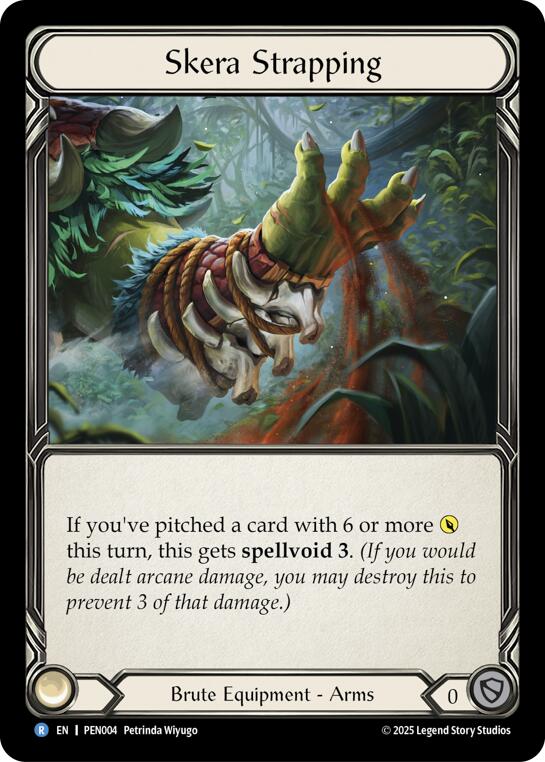 Skera Strapping [PEN004] (Compendium of Rathe)  Cold Foil | Card Citadel