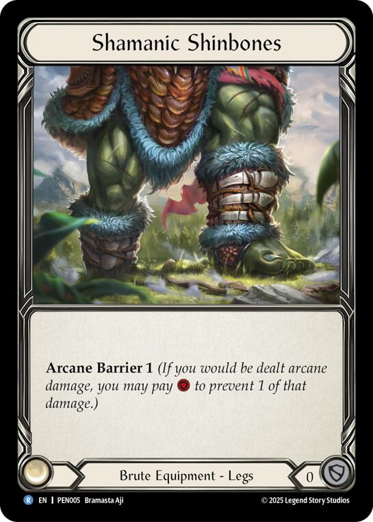 Shamanic Shinbones [PEN005] (Compendium of Rathe) | Card Citadel