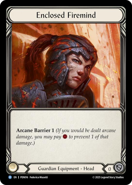 Enclosed Firemind [PEN016] (Compendium of Rathe) | Card Citadel