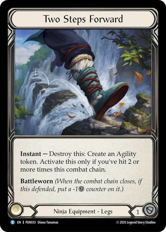 Two Steps Forward [PEN033] (Compendium of Rathe) | Card Citadel