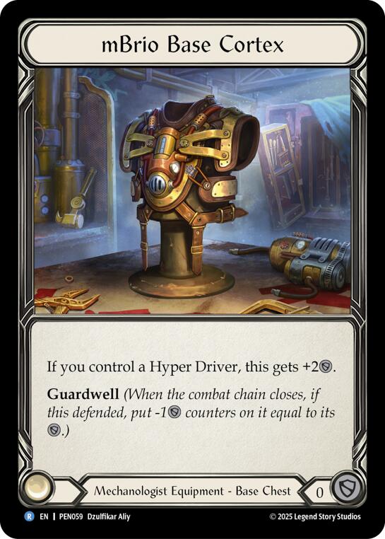 Mbrio Base Cortex [PEN059] (Compendium of Rathe)  Cold Foil | Card Citadel