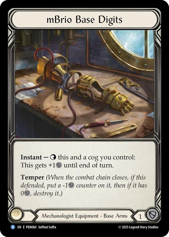 Mbrio Base Digits [PEN060] (Compendium of Rathe) | Card Citadel