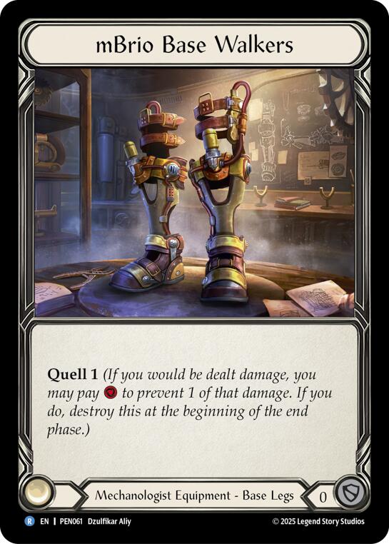 Mbrio Base Walkers [PEN061] (Compendium of Rathe) | Card Citadel