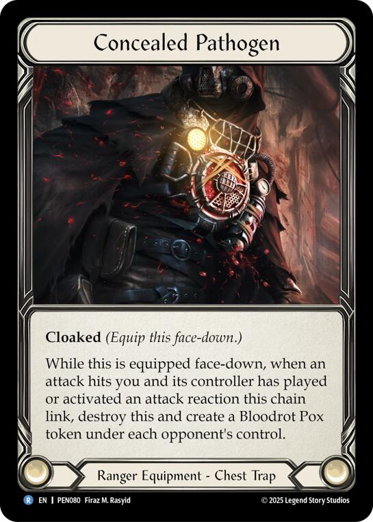 Concealed Pathogen [PEN080] (Compendium of Rathe) | Card Citadel