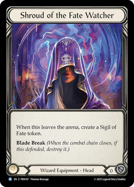 Shroud Of The Fate Watcher [PEN107] (Compendium of Rathe) | Card Citadel