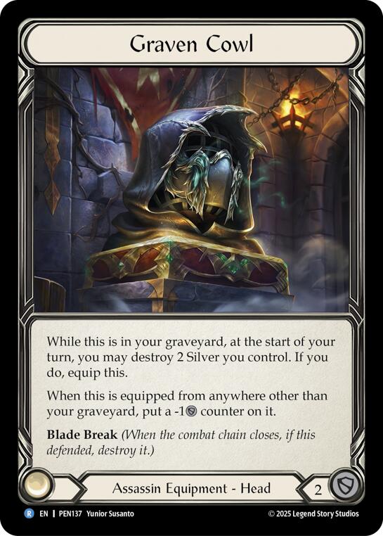 Graven Cowl [PEN137] (Compendium of Rathe) | Card Citadel