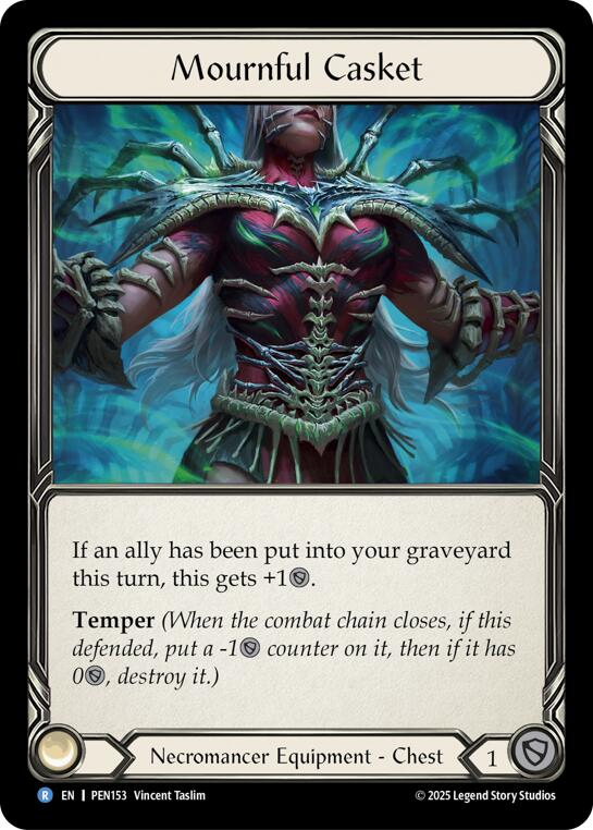 Mournful Casket [PEN153] (Compendium of Rathe)  Cold Foil | Card Citadel