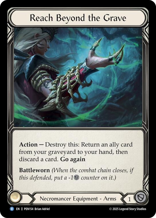 Reach Beyond The Grave [PEN154] (Compendium of Rathe) | Card Citadel