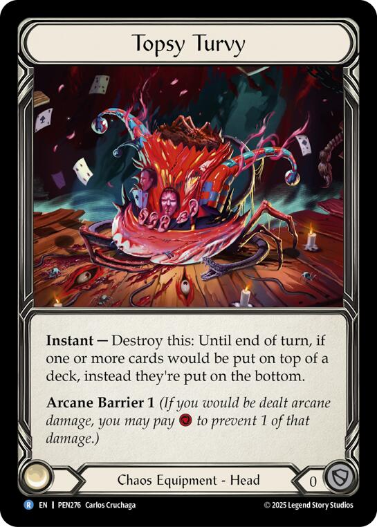 Topsy Turvy [PEN276] (Compendium of Rathe)  Cold Foil | Card Citadel