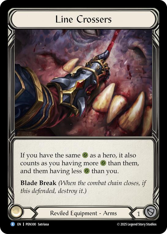 Line Crossers [PEN300] (Compendium of Rathe) | Card Citadel