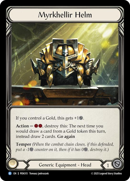 Myrkhellir Helm [PEN315] (Compendium of Rathe) | Card Citadel