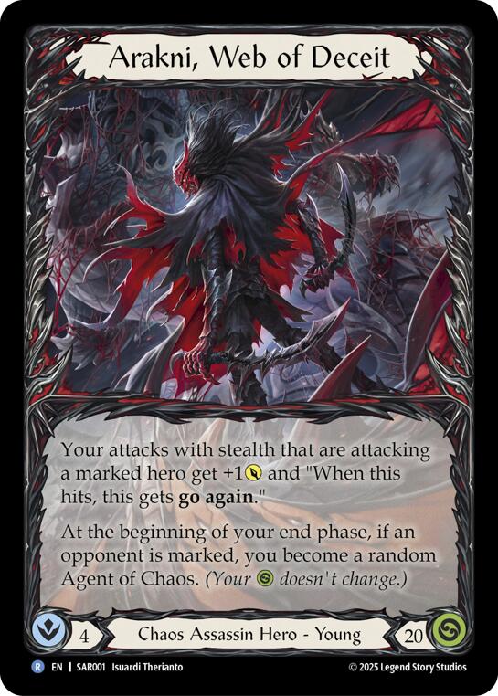 Arakni, Web of Deceit (Extended Art) [SAR001] (Silver Age Chapter 2) | Card Citadel