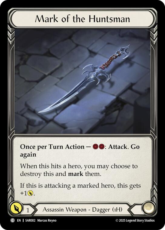Mark of the Huntsman [SAR002] (GEM Pack 2) | Card Citadel