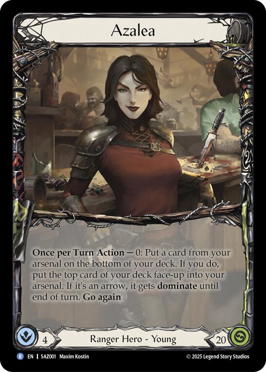 Azalea (Extended Art) [SAZ001] (Silver Age Chapter 2) | Card Citadel