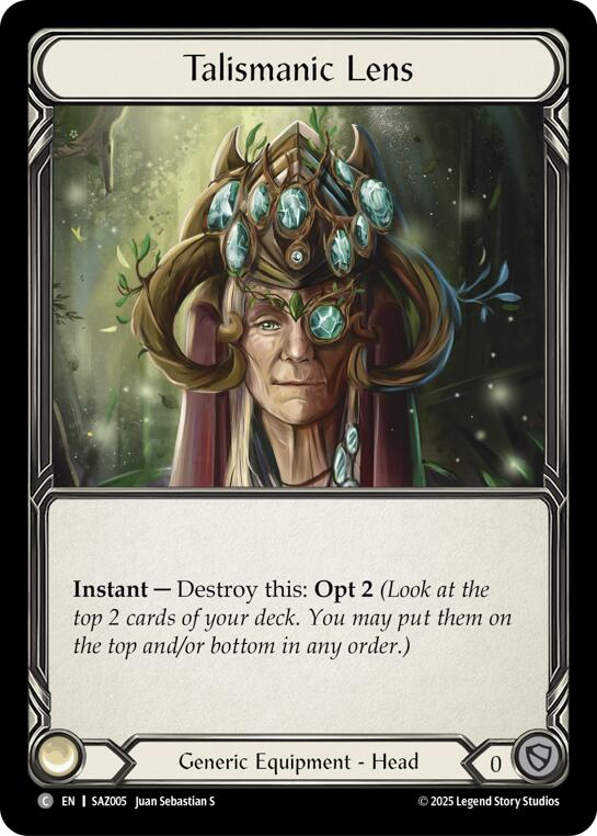 Talismanic Lens [SAZ005] (GEM Pack 2) | Card Citadel