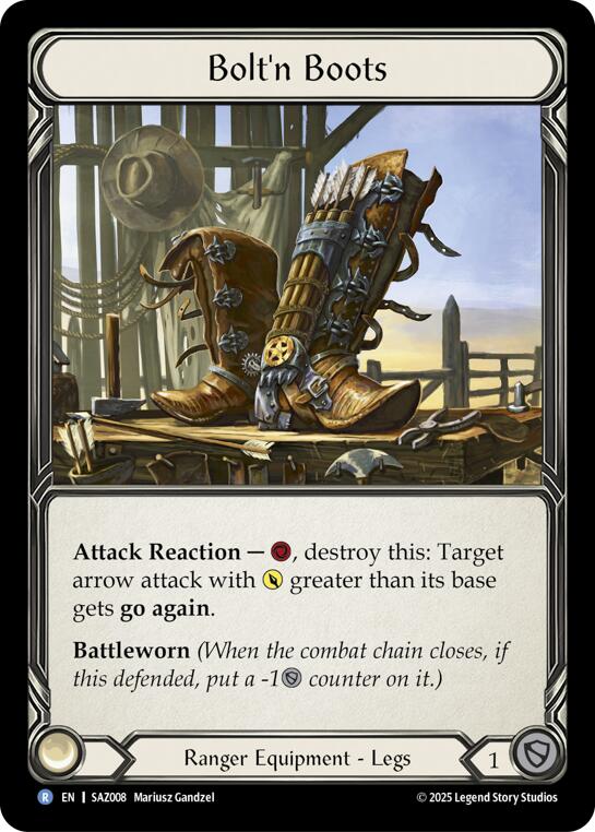 Bolt'n Boots [SAZ008] (Silver Age Chapter 2) | Card Citadel