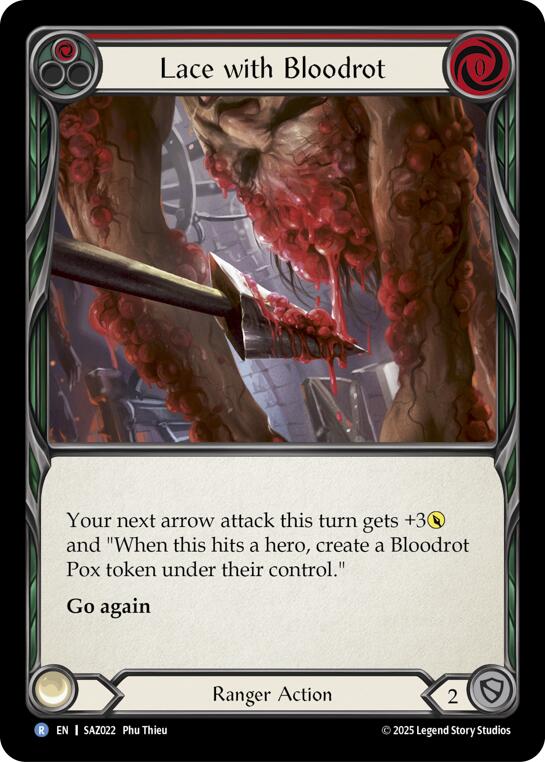 Lace with Bloodrot [SAZ022] (Silver Age Chapter 2) | Card Citadel
