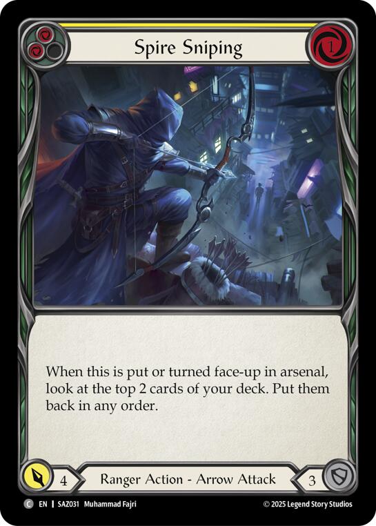 Spire Sniping [SAZ031] (GEM Pack 2) | Card Citadel