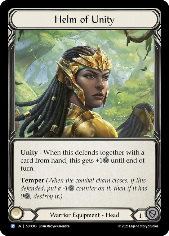 Helm of Unity [SDO003] (GEM Pack 2) | Card Citadel