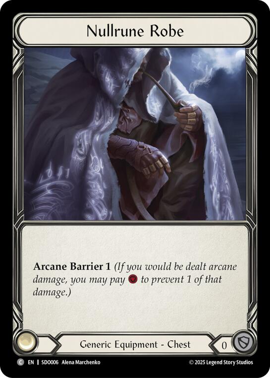 Nullrune Robe [SDO006] (Silver Age Chapter 2) | Card Citadel