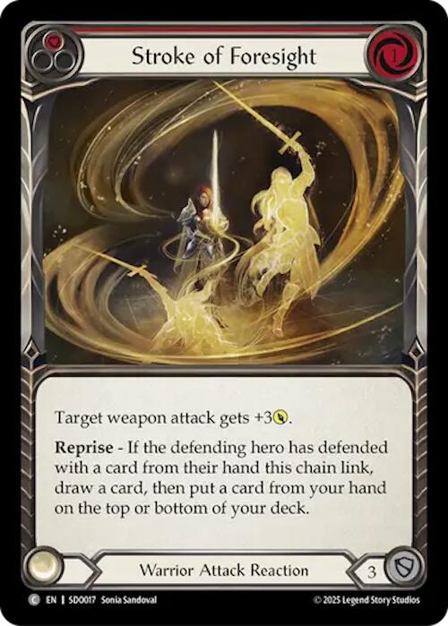 Stroke of Foresight [SDO017] (GEM Pack 2) | Card Citadel
