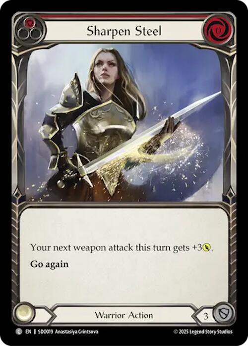 Sharpen Steel [SDO019] (Silver Age Chapter 2) | Card Citadel