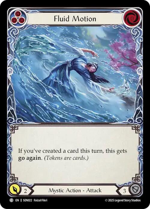 Fluid Motion [SEN022] (Silver Age Chapter 2) | Card Citadel